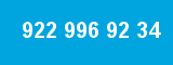 922 996 92 34 922 996 92 34
